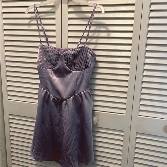 SHEIN Other - #0942+ Elegant Purple Satin Nightgown